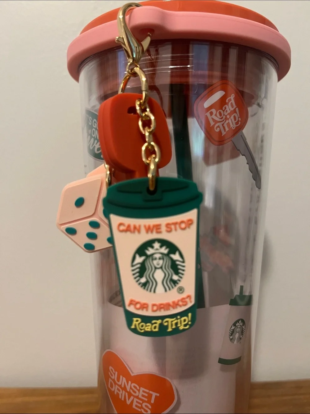 Starbucks X Dandy NWT Limited Edition Road Trip Cold Cup